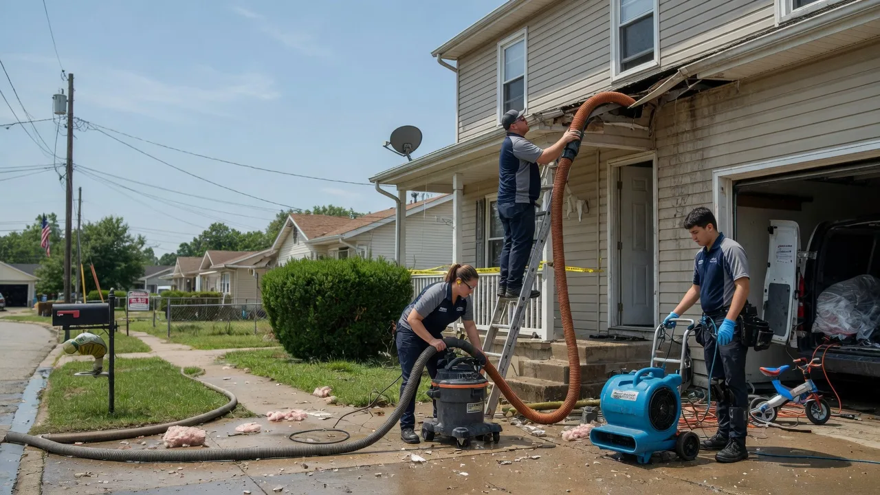 Water Damage Restoration in Clarksville, MO near me